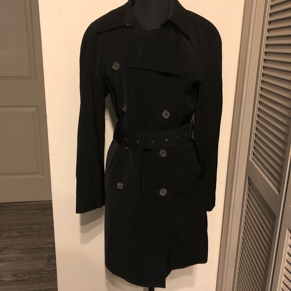 Anne Klein black coat rarely used